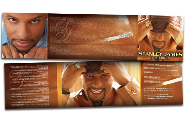 Stanley James: album design
