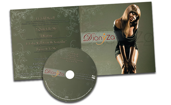 Dionyza: album design