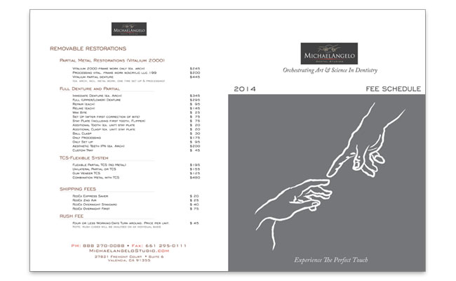 Michaelangelo: corporate identity development